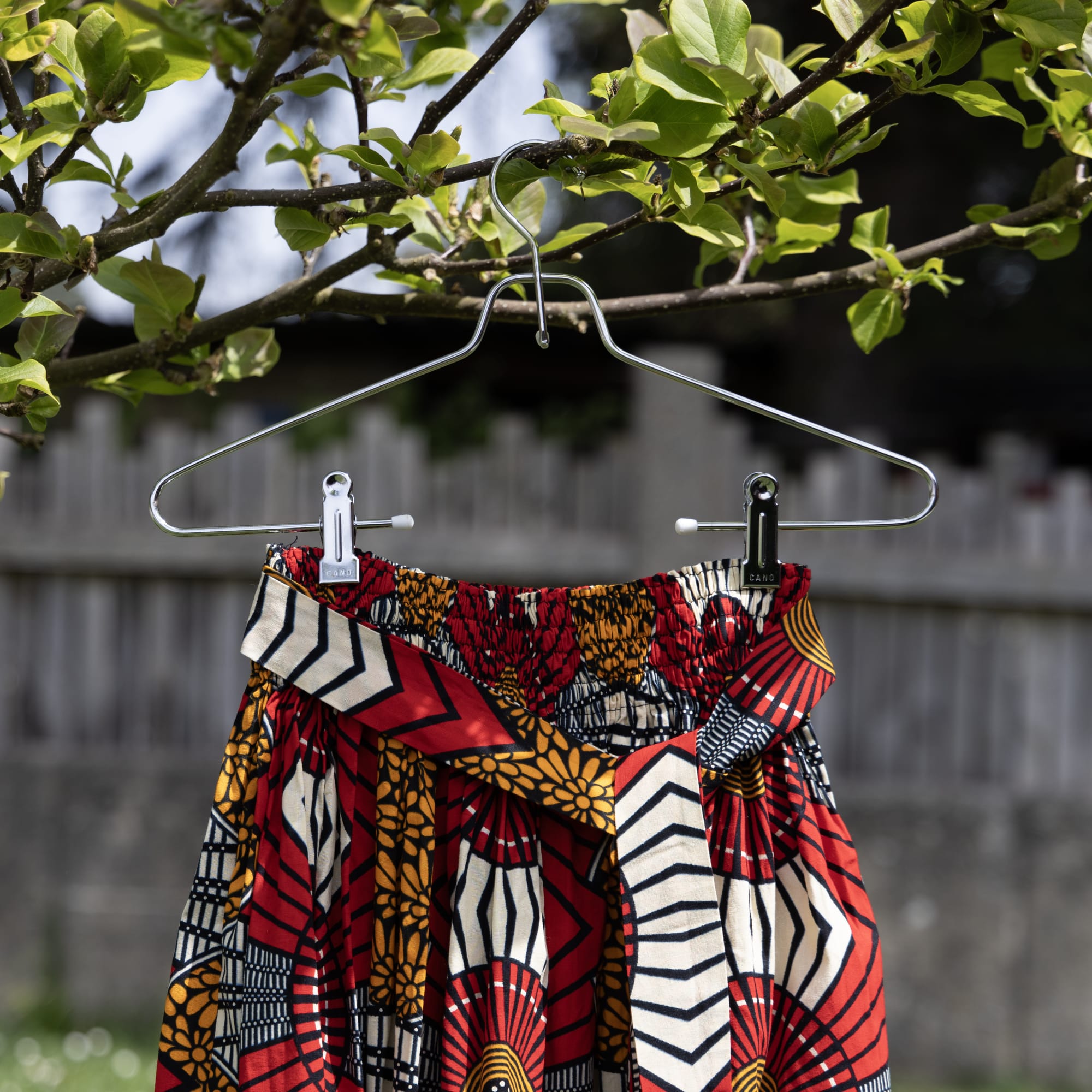 African Wax Print Wrap Skirts