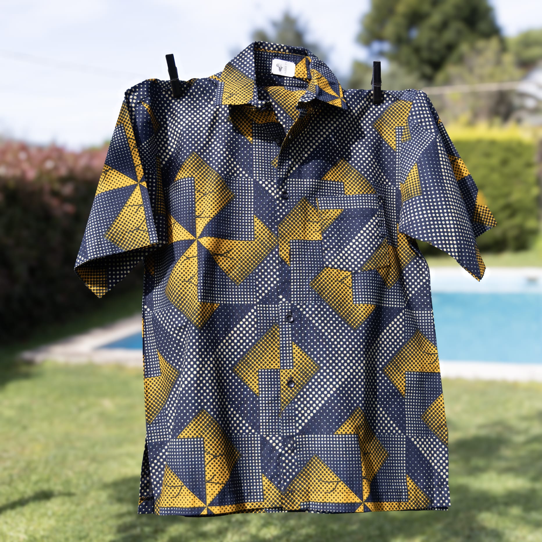 Ankara print shirts: — 2